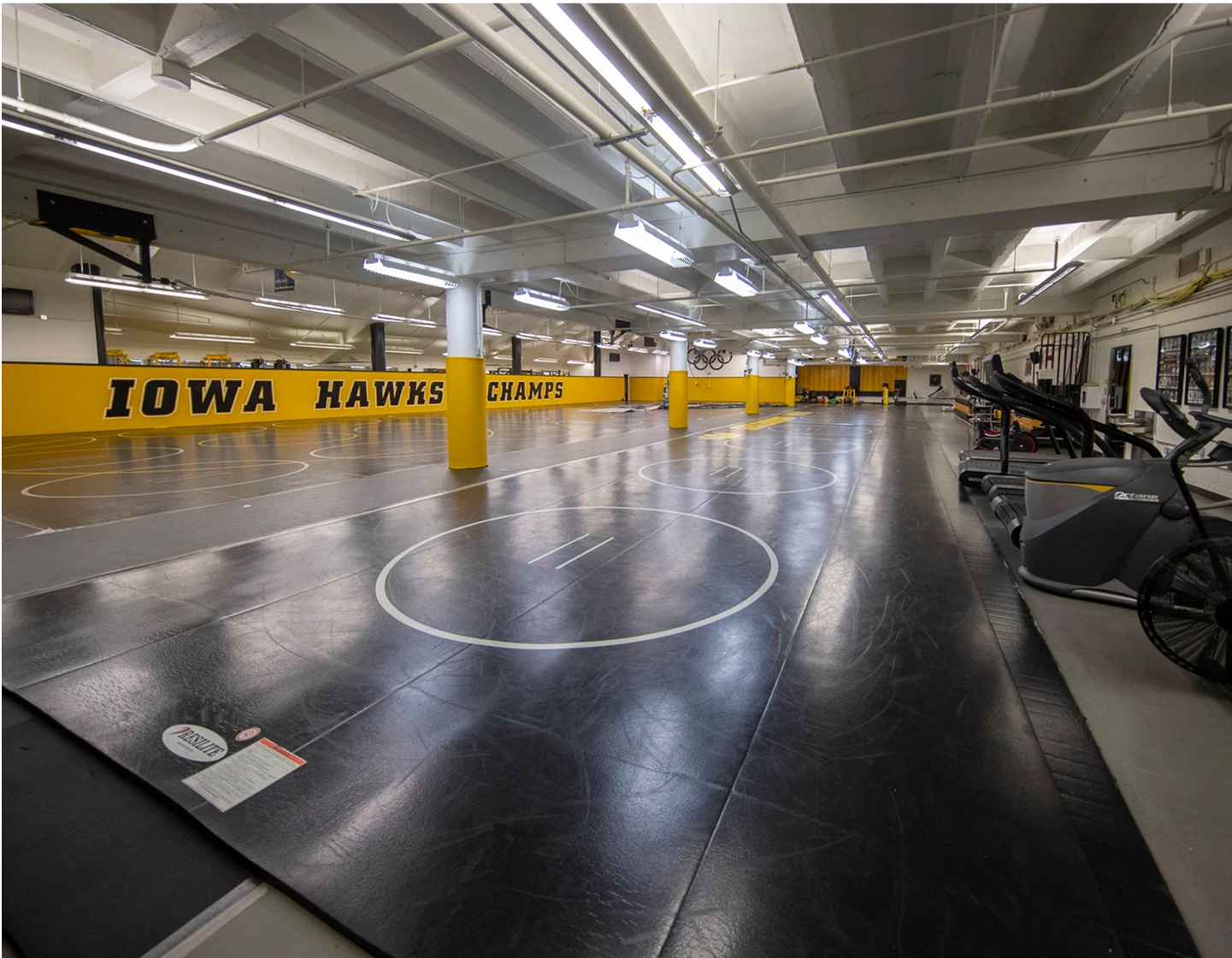 Dan Gable Wrestling Complex interior